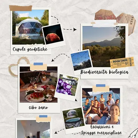 Luxussátor Glamping Domes San Martino