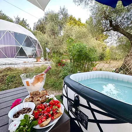 Glamping Domes San Martino Luxussátor Itri